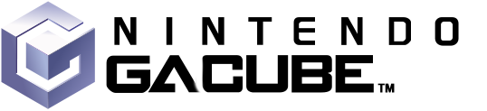 A modified Nintendo GameCube logo that instead says "Nintendo GaCube".